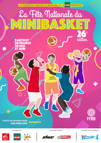 Fête Nationale du mini basket 2019 à Palaiseau